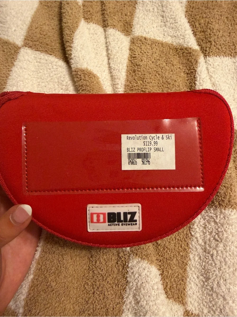 Blitz Proflip ski Protective Goggles with Red Mirror Lens